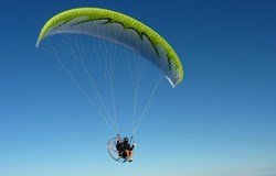 How did you get to work? Meet the man who uses a paramotor