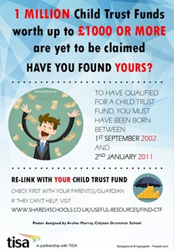 Find your lost Child Trust Fund