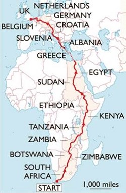 Julia Albu's road trip