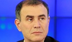 American economist Nouriel Roubini ..
