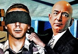 .. while Amazon tightens the screws on its third party sellers, at the same time as collecting c. 27% in fees, commissions and delivery charges in respect of their sales (source: The Sunday Times)