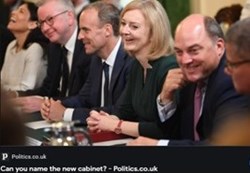 HM Treasury is relatively unscathed by the re-shuffle last week ..