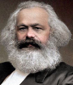Karl Marx, founder of Communism ..
