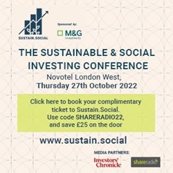 Come and join us at the Sustainable & Social Investing Conference on 27th October!