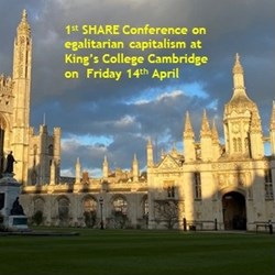 Join us at the first SHARE Conference at King's College, Cambridge on Friday 14th April — either in-person or online, and free of charge