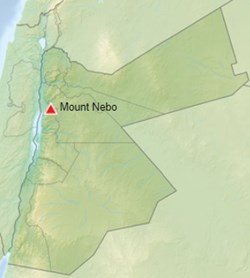 Then Moses climbed Mount Nebo from the plains of Moab to the top of Pisgah, across from Jericho. There the Lord showed him the whole land from Gilead to Dan, all of Naphtali, the territory of Ephraim and Manasseh, all the land of Judah as far as the Mediterranean Sea, the Negev and the whole region from the Valley of Jericho, the City of Palms, as far as Zoar. Then the Lord said to him, “This is the land I promised on oath to Abraham, Isaac and Jacob when I said, 'I will give it to your descendants.'"